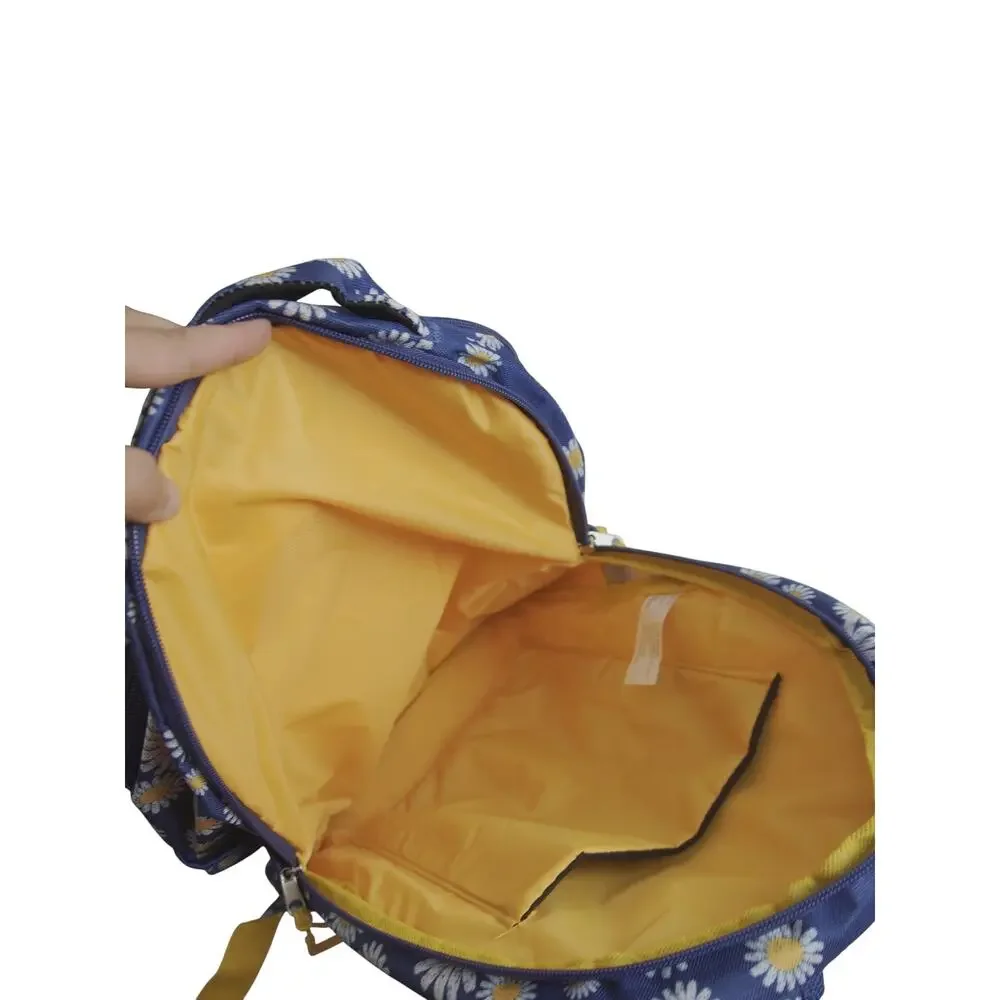 Member’s Mark Navy Daisy Backpack & Lunch Bag Set NWOT Kids Y2K Colorful School